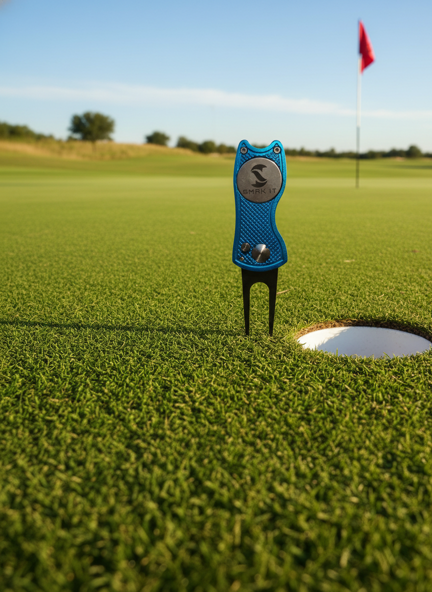 Light-Duty Switchblade Divot Tool & Ball Marker Set