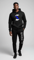 Hoodie and Sweatpants Set - Black