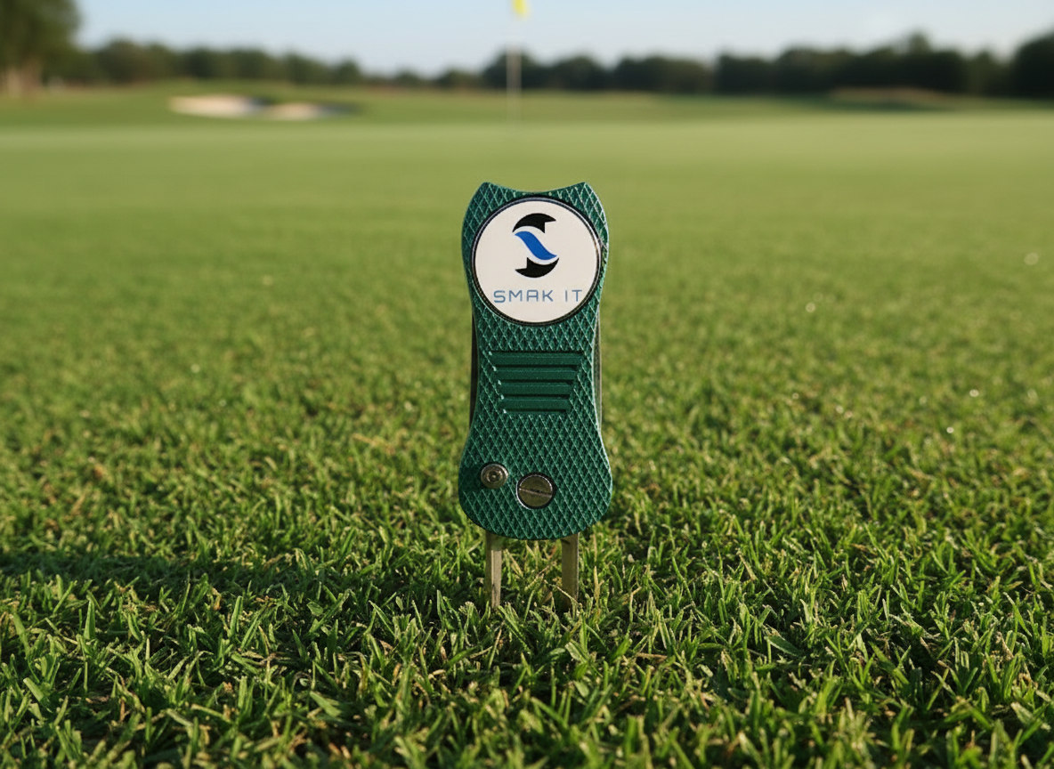 Heavy Duty Switchblade Divot Tool & Ball Marker Set
