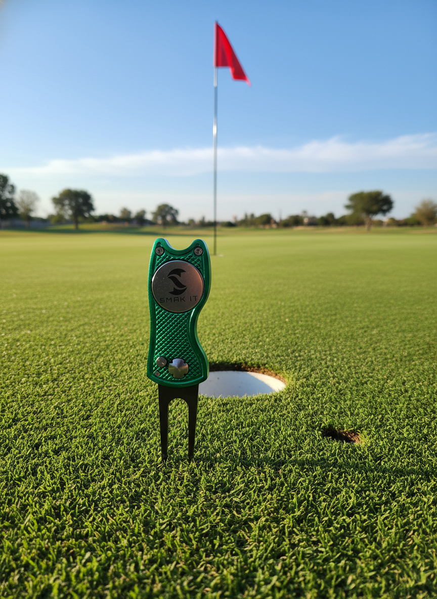Light-Duty Switchblade Divot Tool & Ball Marker Set